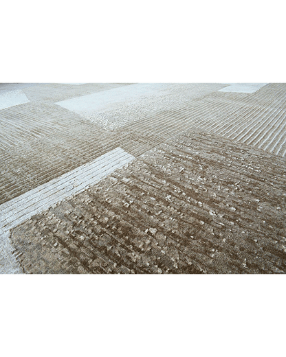 Brown Square Rug