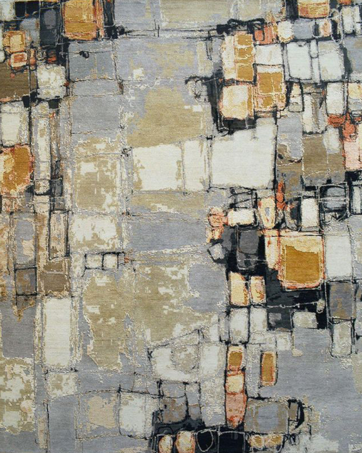 Cobblestone | Modern | Spatial | Hand Knotted Rugs – Cocoon Fine Rugs