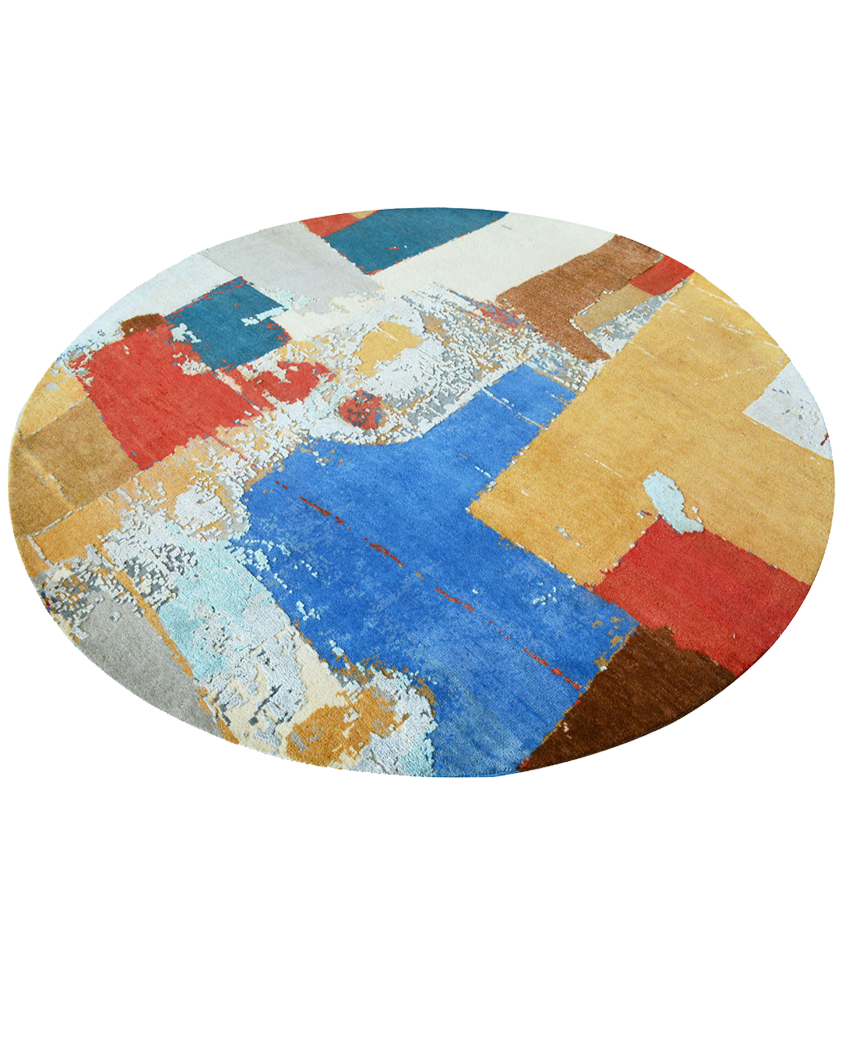 Rustic Harmony Round Rug