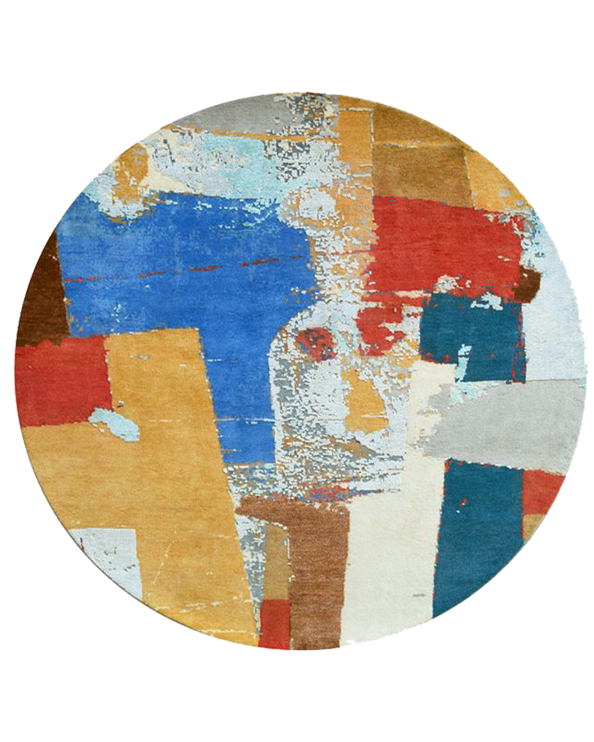 Rustic Harmony Round Rug