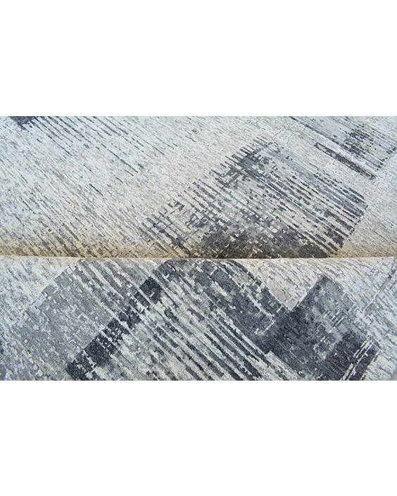 Charcoal Checkered Rug