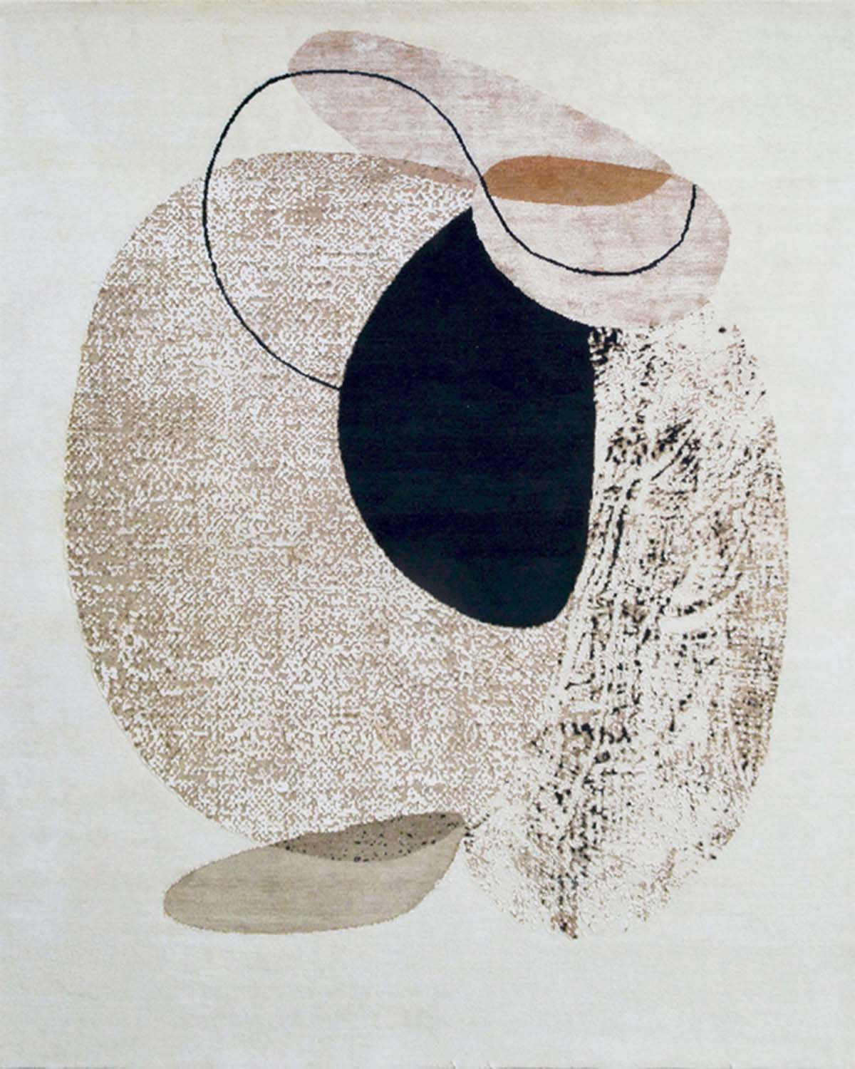 Ivory Mused Rug