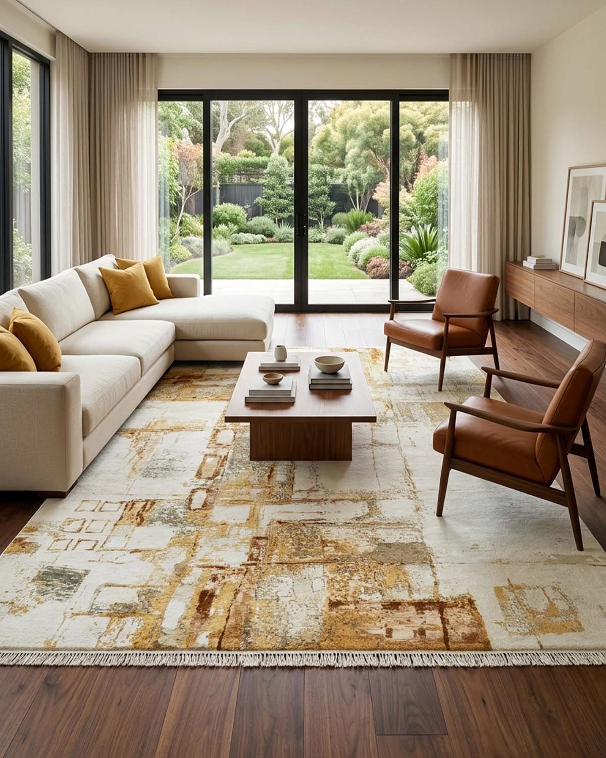 Fragments Bisque Rug