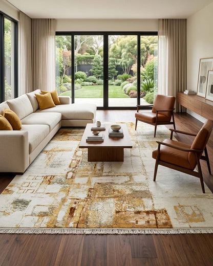 Fragments Bisque Rug