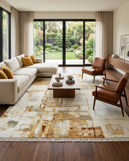 Fragments Bisque Rug