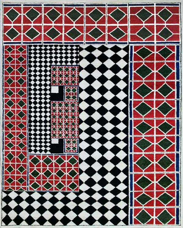 Hutterite Rug Patterns Heritage Hues Rug- 6'X9' | COLLABORATION | BENGAL NARRATIVE | RECTANGLE ...