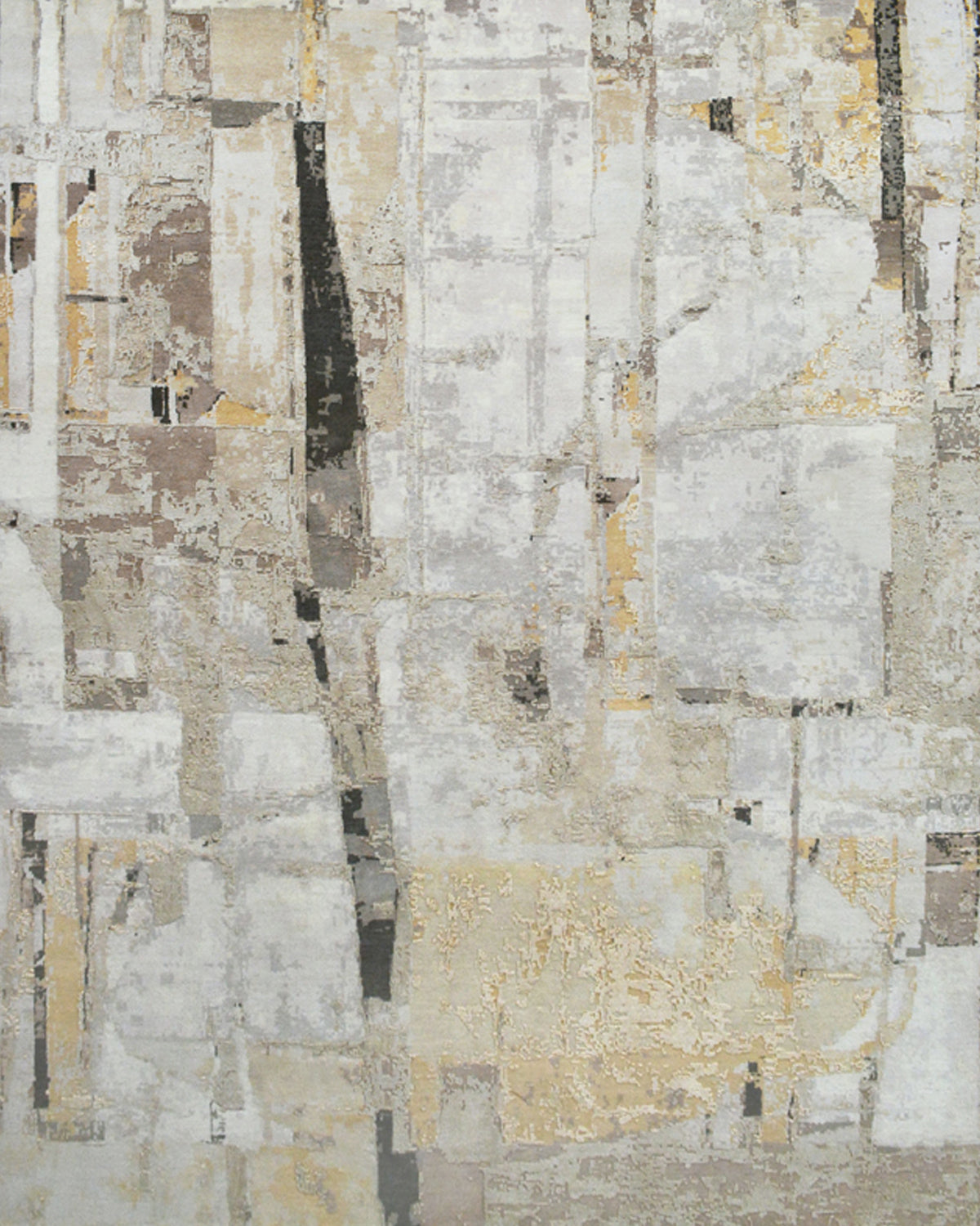 Textured Silenced - Hand Knotted Rugs With Fine silk accents - Cocoon ...