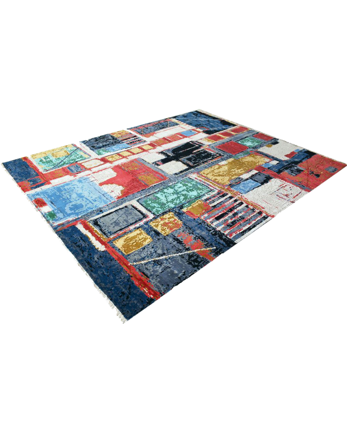 Vibrant Patches Rug