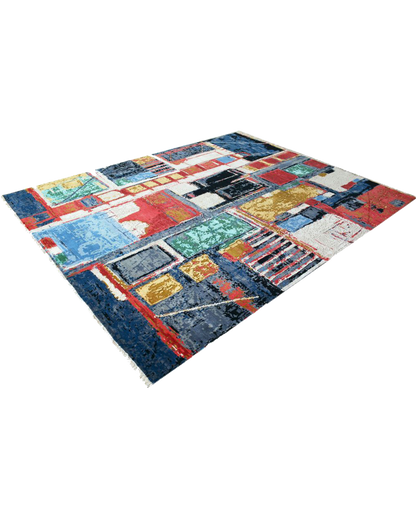 Vibrant Patches Rug