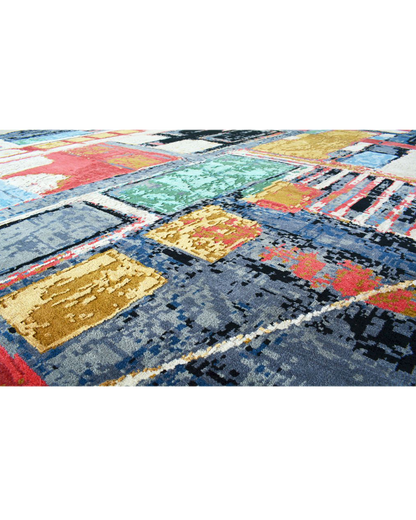Vibrant Patches Rug