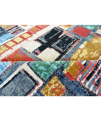 Vibrant Patches Rug