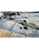 Black Monarch Round Rug