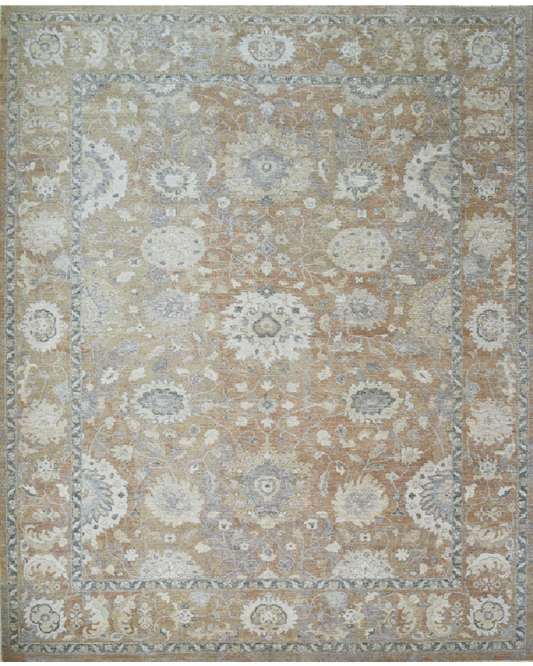 Floral Lattice Rug