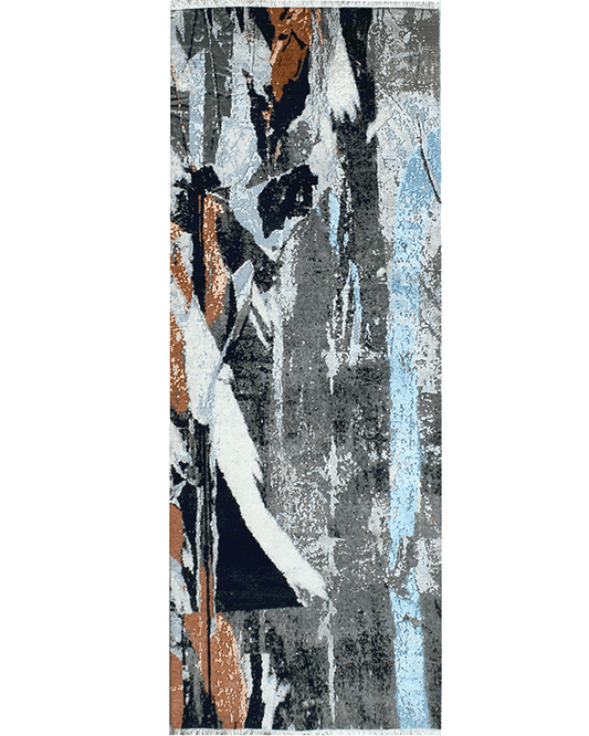 Distressed Runner Rug