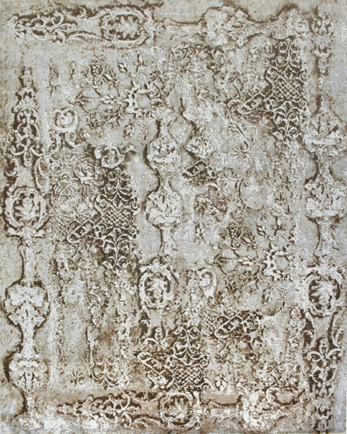 Faded Grandeur | Modern Hand Knotted | Wool and Silk Rugs | Cocoon Fine ...