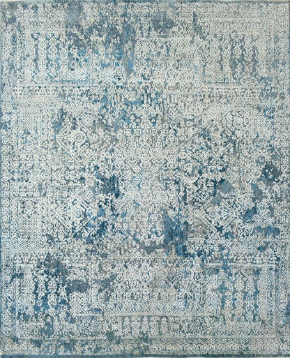 Spots Of Indigo Rug