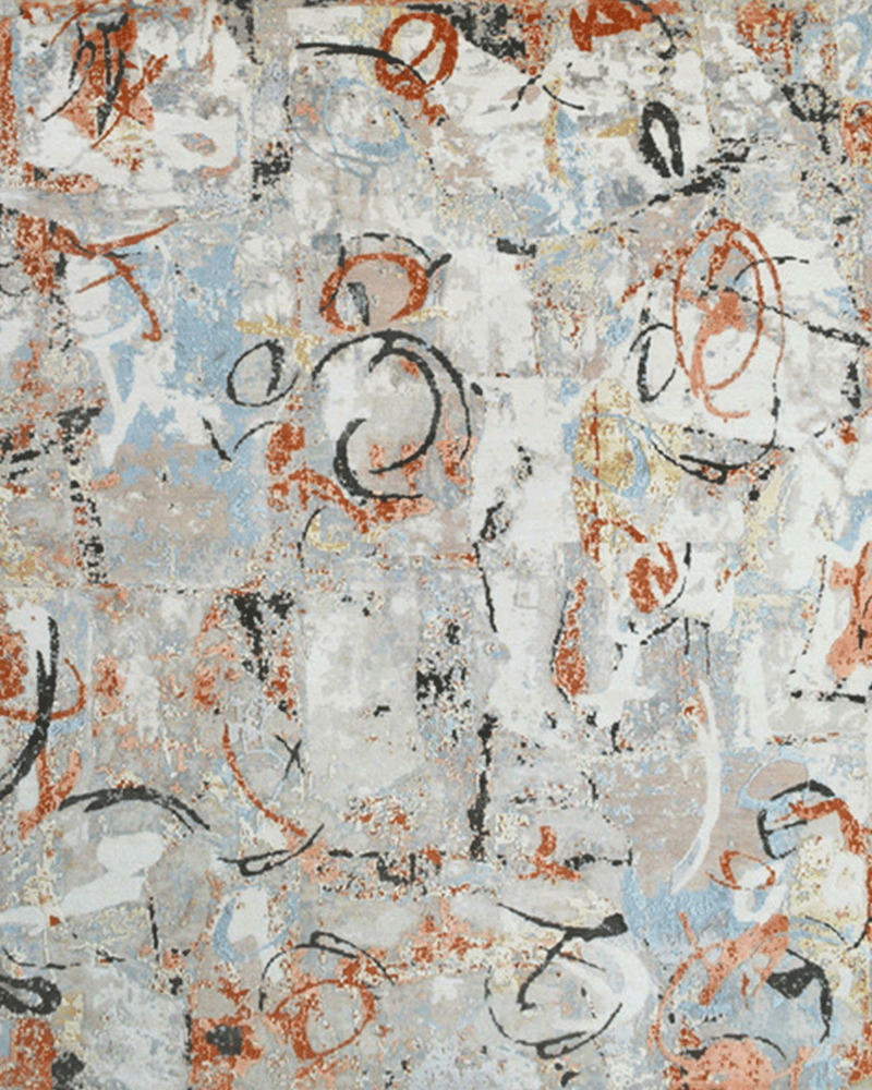 SCRIBBLES (Size: 5'X7')