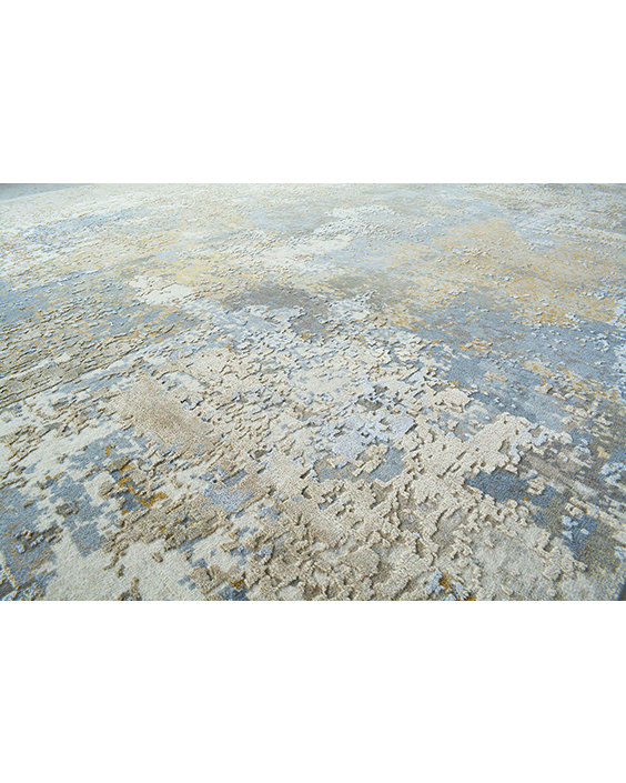 Multi Celeste Rug