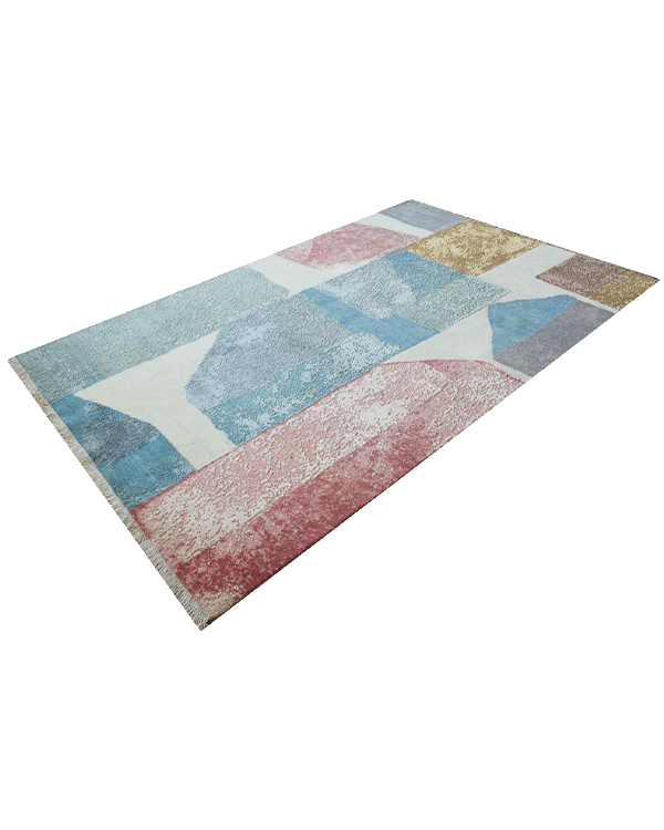 Pastel Geometry Rug