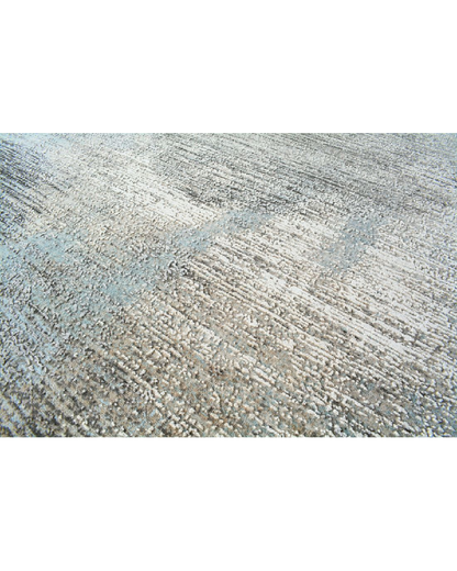 Silver Circles Rug