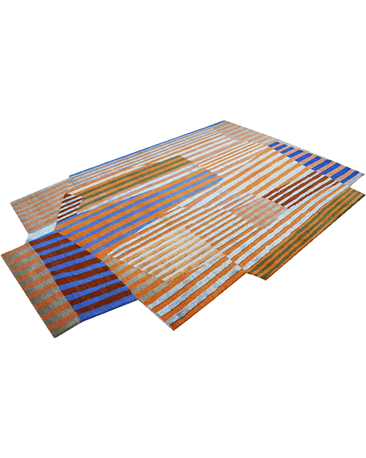 Striped Fragment Rug