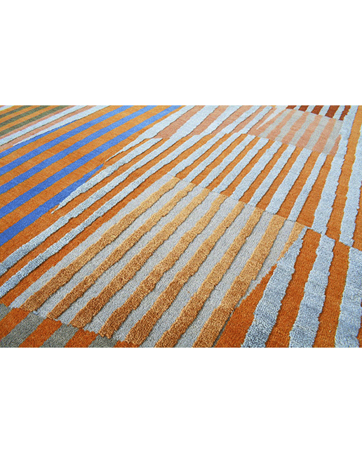 Striped Fragment Rug