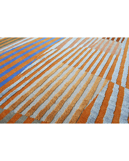 Striped Fragment Rug