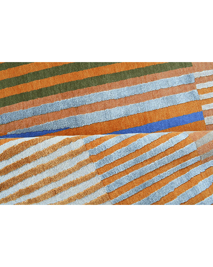Striped Fragment Rug