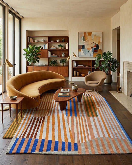 Striped Fragment Rug