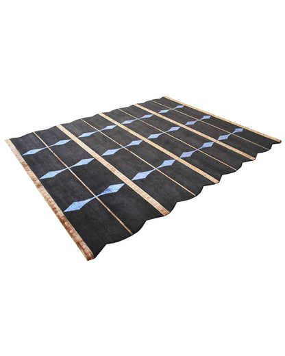 Brown Rhythmic Rug