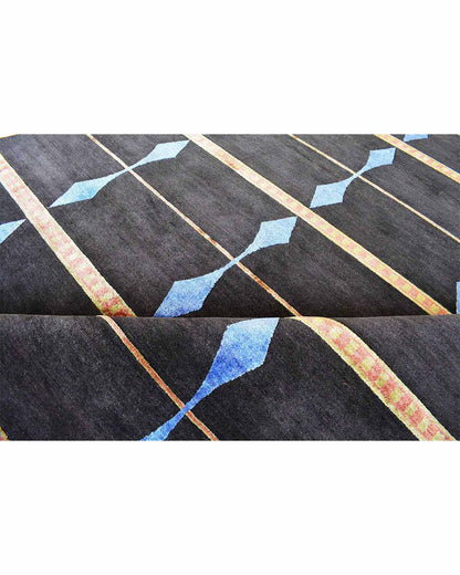 Brown Rhythmic Rug