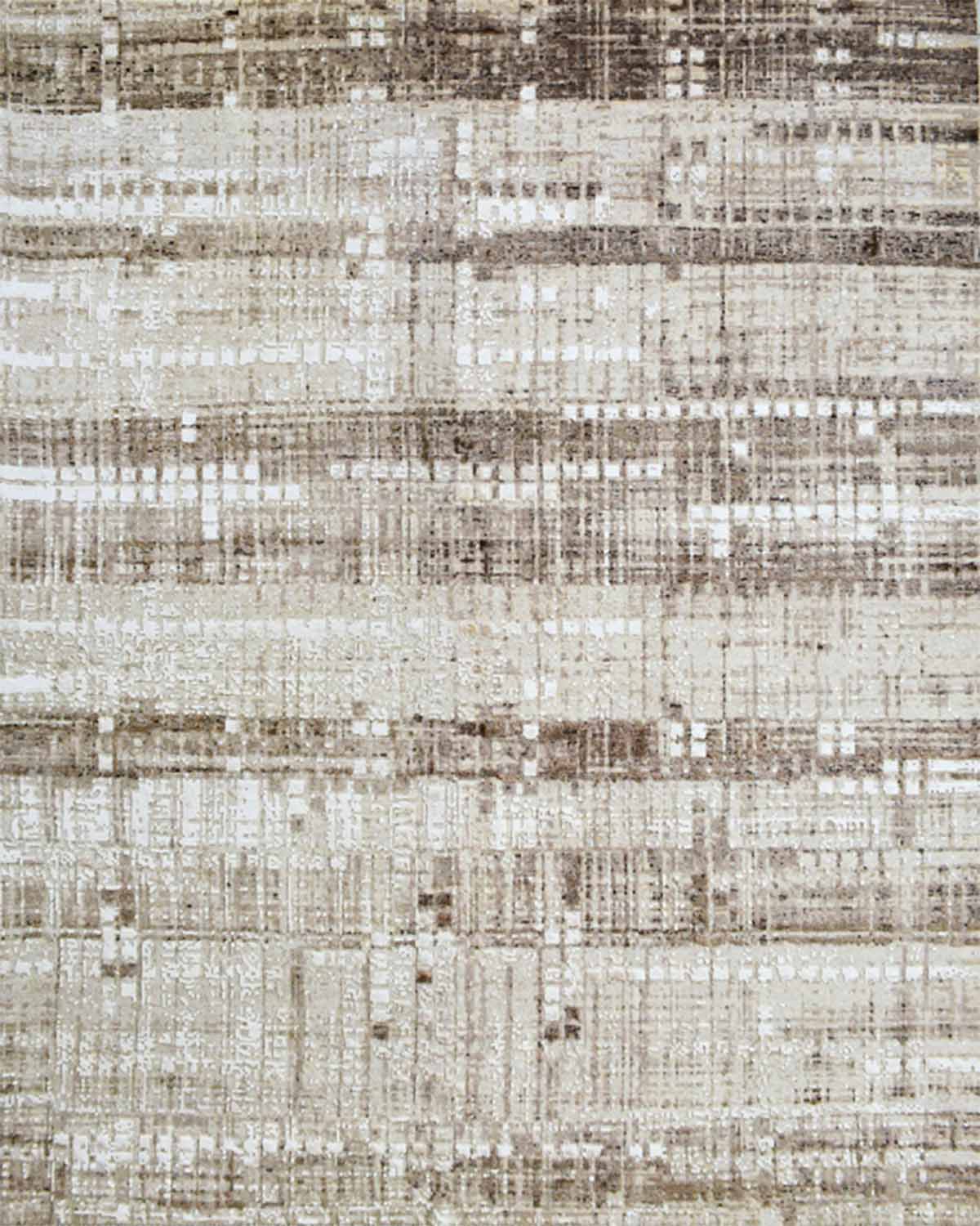Brown Interlaced Rug