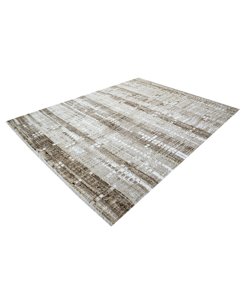 Brown Interlaced Rug