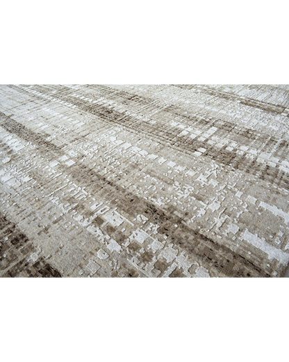 Brown Interlaced Rug