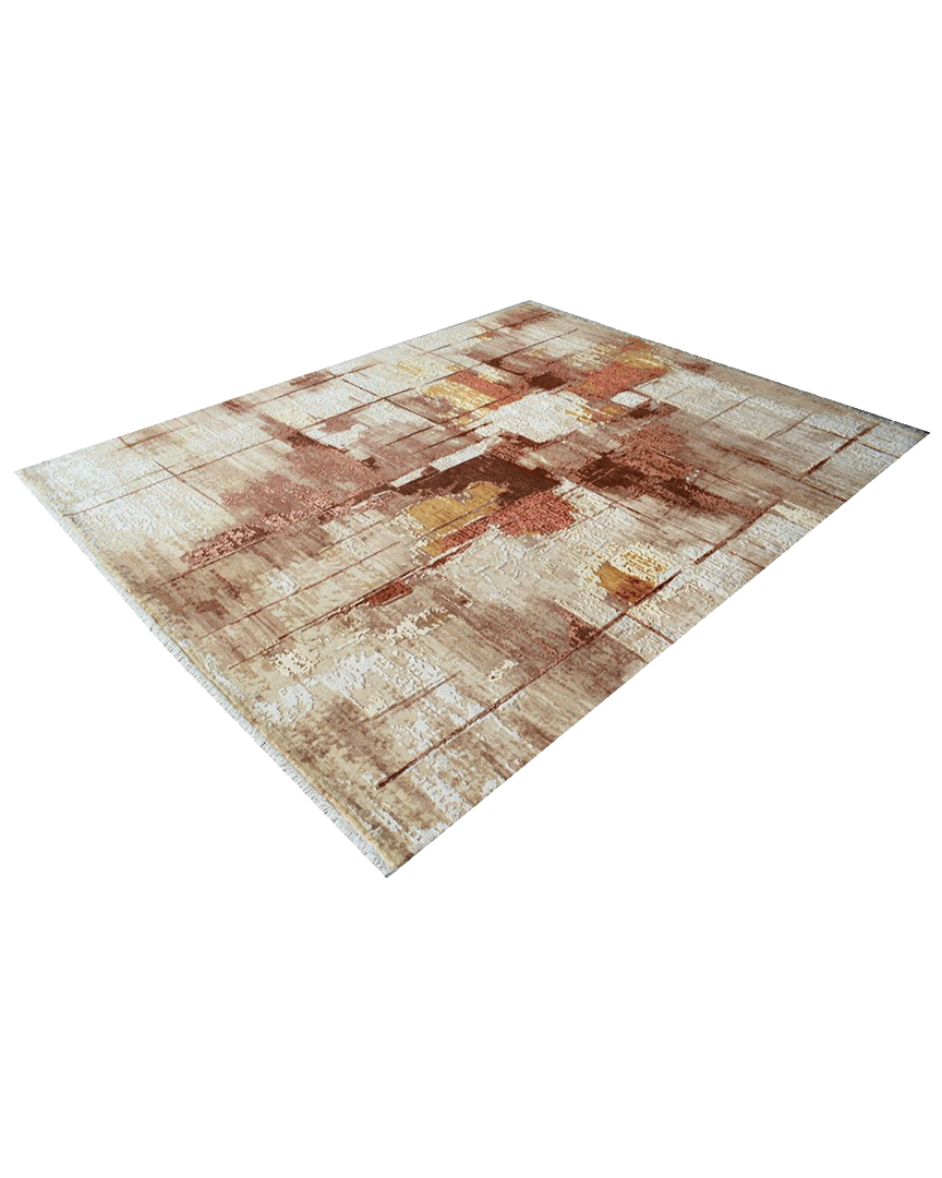 Rustic Crosshatched Rug