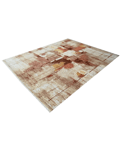 Rustic Crosshatched Rug