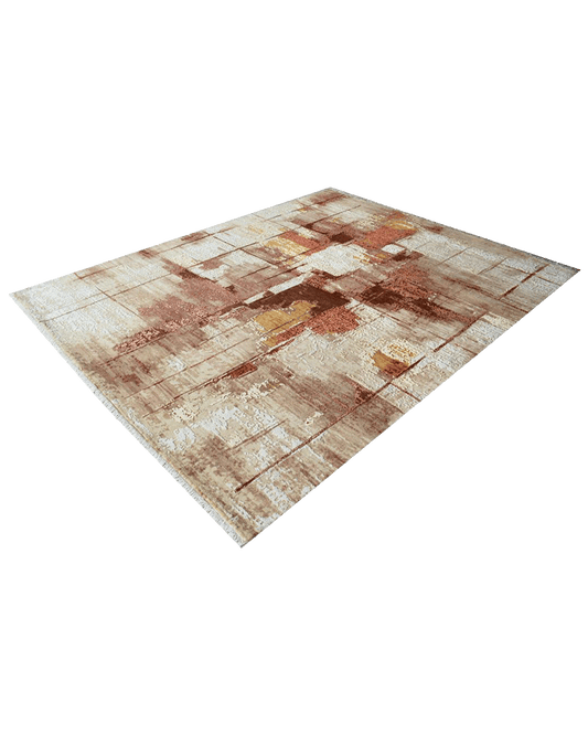 Rustic Crosshatched Rug