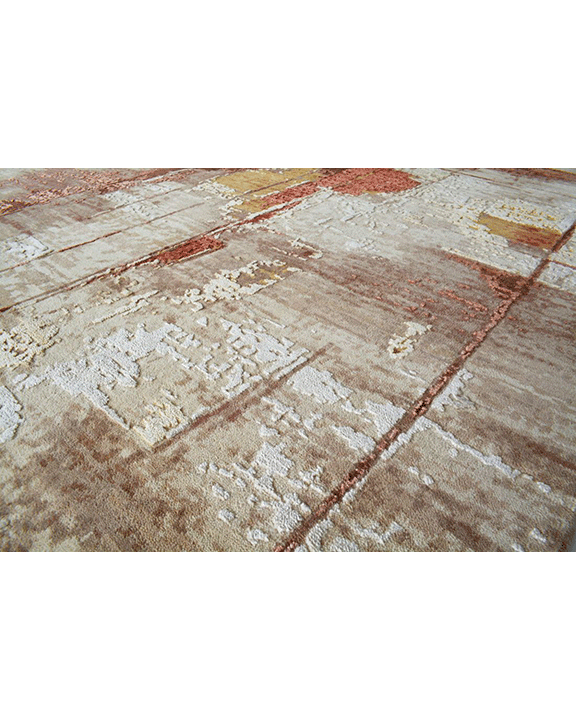 Rustic Crosshatched Rug