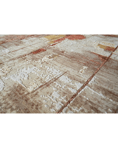 Rustic Crosshatched Rug