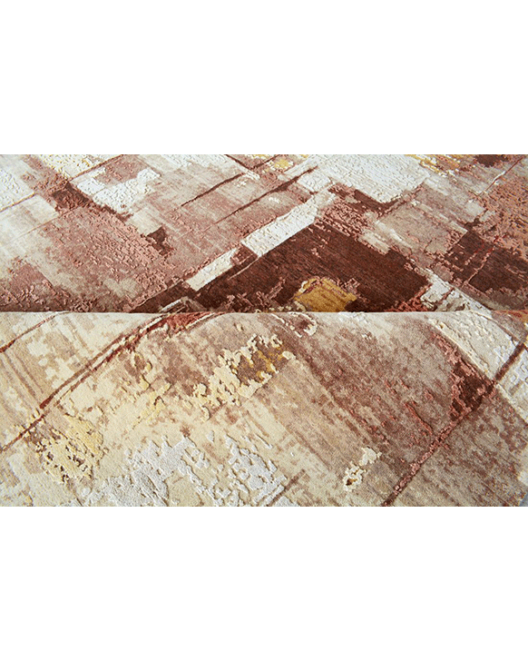 Rustic Crosshatched Rug