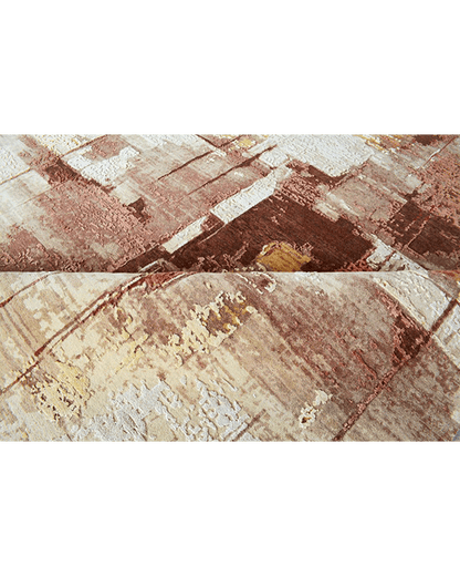 Rustic Crosshatched Rug