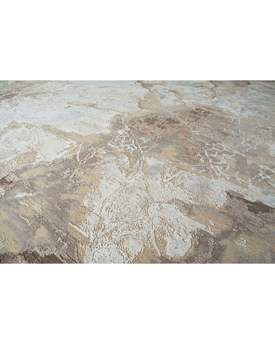 Big Brown Floral Rug