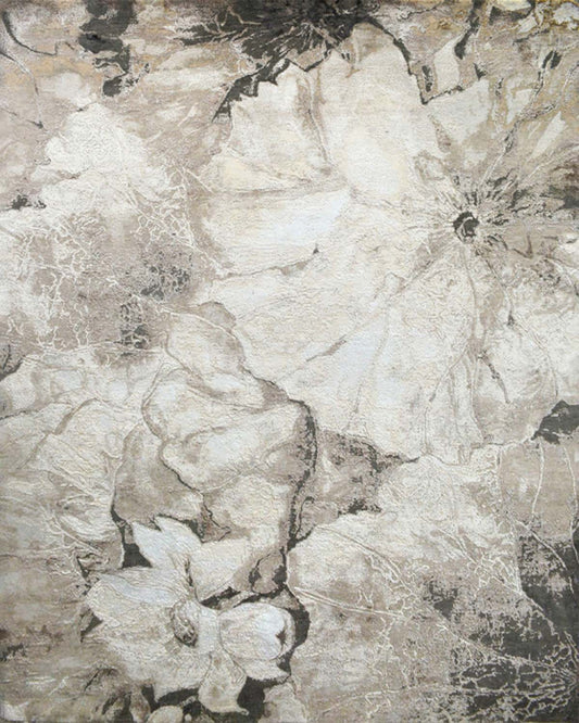 Bloom Noir Rug