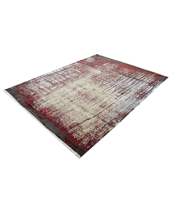 Crimson Cascade Rug