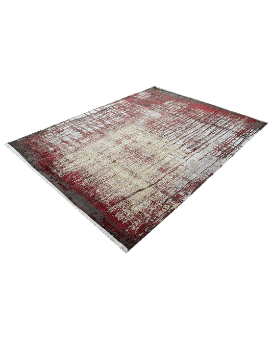 Crimson Cascade Rug