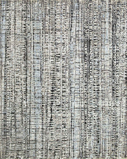 Slate Grid Rug