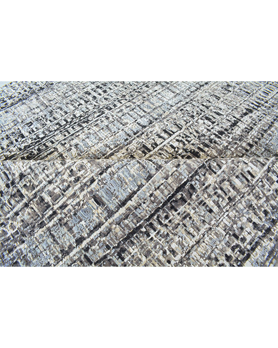Slate Grid Rug