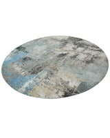 Blue Atmosphere Round Rug