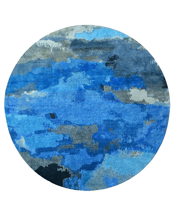 Blue Nebula Rug