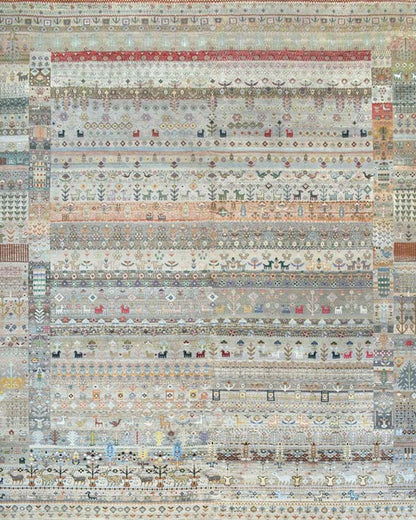 Abstract Grid Rug
